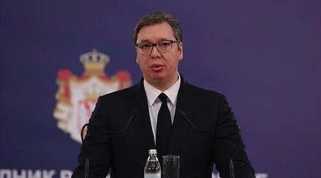 Vuçiçdən Qızıl Meydanda açıqlama: “Avropa İttifaqının cəzasından qorxmuram” – VİDEO