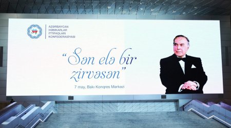 Azərbaycan Həmkarlar İttifaqları Konfederasiyası "Sən elə bir zirvəsən" tədbiri təşkil edib – FOTO
