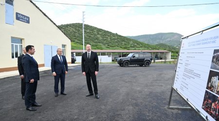 “Qoç Ət”in Xocalının Xanabad kəndindəki heyvandarlıq kompleksinin AÇILIŞI OLDU - FOTO