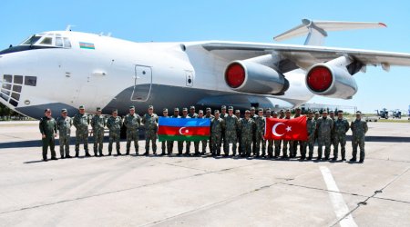 Hərbi qulluqçularımız Türkiyəyə YOLA DÜŞDÜLƏR - FOTO/VİDEO