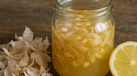 Qabığını limonla qaynadıb için - Bütün tıxanmış damarları açır