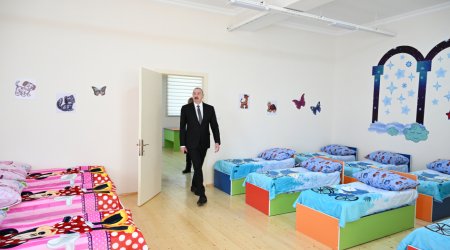 Ağdamın Kəngərli kəndində körpələr evi-uşaq bağçasının açılışı oldu – FOTO/VİDEO