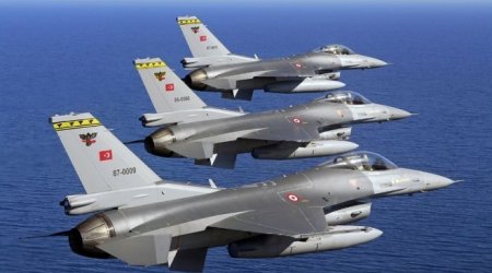 Türkiyə və İsrail qırıcıları Suriyada üz-üzə gəlib? - VİDEO
