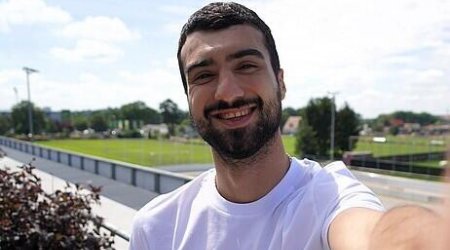 Mahir bacısı və sevgilisi ilə - FOTO