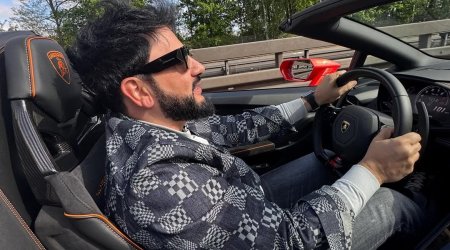 Xalq artisti “Lamborghini”ni 300-lə sürdü – VİDEO