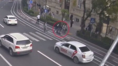 Bakıda velosiped və skuter sürənlərin törətdiyi dəhşətli qəzalar – ANBAAN VİDEO