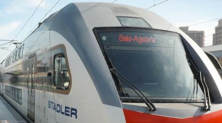 Bakı-Ağstafa-Bakı qatarının qarşısına heyvan sürüsü ÇIXDI
