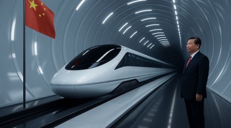 Saatda 1000 km sürətlə gedən ilk qatar sınaqdan keçdi - VİDEO