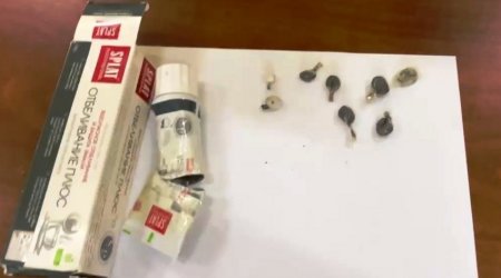 Bakıda təcridxanaya diş pastasının içərisində narkotik keçirmək İSTƏDİLƏR