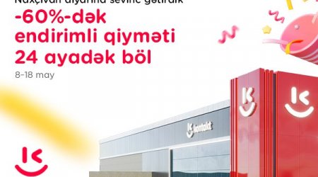 “Kontakt” Naxçıvan mağazasının açılışını Aygün Kazımova ilə etdi – AÇILIŞA ÖZƏL 60%-DƏK ENDİRİM