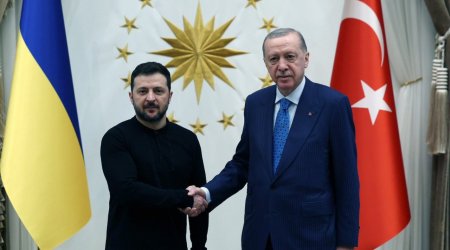 Ərdoğanla Zelenskinin görüşü BAŞA ÇATDI - YENİLƏNİB/FOTO