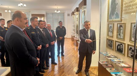 Türkiyə MMU-nun nümayəndə heyətinin ölkəmizə səfəri davam edir - FOTO