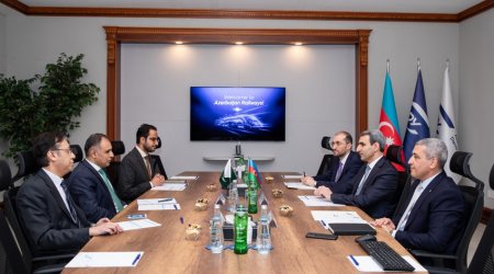 Azərbaycan və Pakistan arasında dəmiryol sahəsində əməkdaşlıq müzakirə olundu - FOTO
