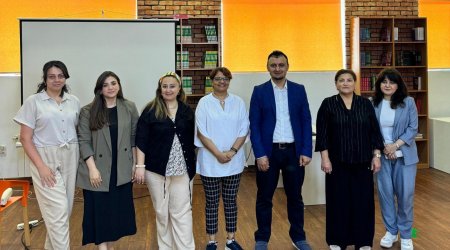 Təhsildə müasir TRENDLƏR - Pedaqoqlar üçün süni intellekt mövzusunda interaktiv sessiya keçirildi – FOTO/VİDEO