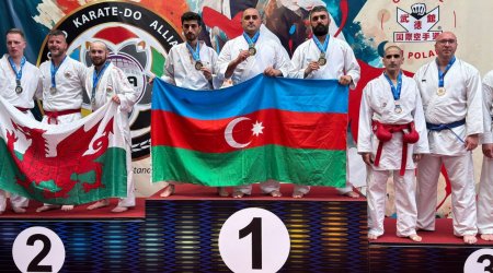 Orxan Süleymanov Polşada QIZIL MEDAL qazandı - FOTO