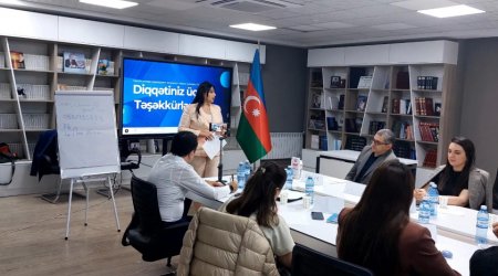 DİM: “Təqdimat bacarıqlarının inkişafı” mövzusunda təlim təşkil edilib - FOTO