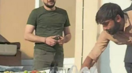 “Zelenski” Bakıda — VİDEO