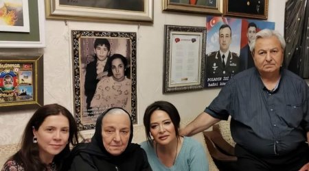 Tanınmışlar Polad Həşimovun evində - FOTO
