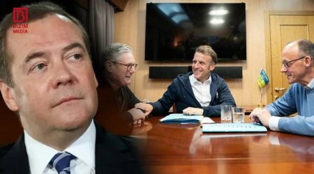 Medvedev “Makronun salfetkası” barədə zarafat etdi – Stalin və Çörçillin məşhur sazişinə tarixi ekskursiya
