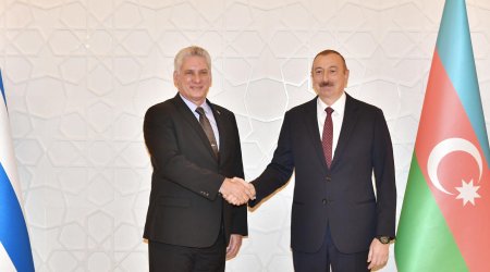 Kuba Prezidenti İlham Əliyevi təbrik etdi