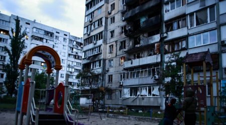 SON DƏQİQƏ! Rusiya Kiyevə ballistik raket zərbələri ENDİRDİ – VİDEO