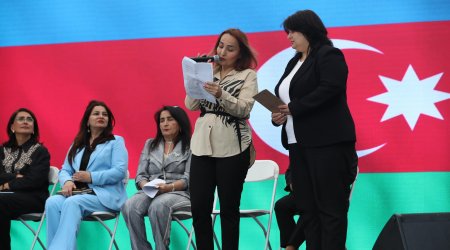 Gülsaira Möminova və Nurəngiz Günün xatirəsinə həsr olunmuş poeziya paneli KEÇİRİLDİ - FOTO