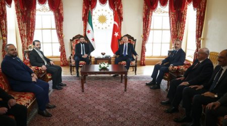 Ərdoğan Suriya prezidenti ilə GÖRÜŞDÜ