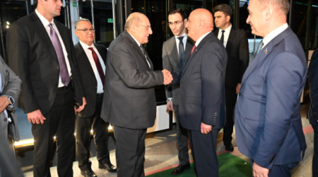 Misir Senatının sədri Azərbaycana gəldi - FOTO
