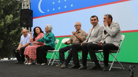 Sumqayıtlı şairlər Bakıda şeir oxudular - FOTO