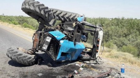 Yevlaxda ölən traktorçunun kimliyi AÇIQLANDI - FOTO