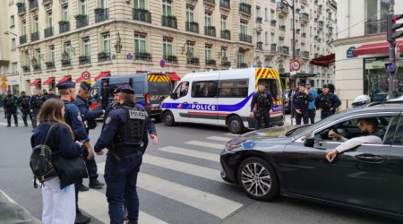 Fransada taksi sürücüləri ilə polis arasında TOQQUŞMA