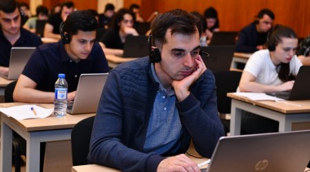 ADNSU-da doktorantura səviyyəsində xarici dil üzrə sınaq imtahanında 23 ali təhsil müəssisəsinin məzunları iştirak edib – FOTO