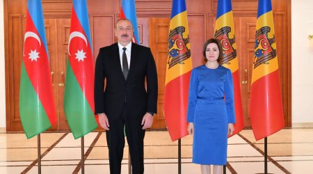 Maya Sandu İlham Əliyevi TƏBRİK ETDİ