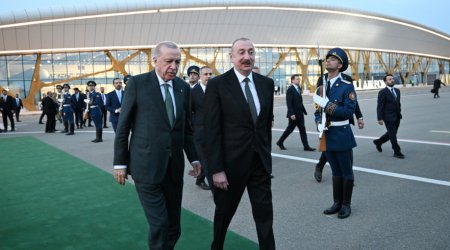 Ərdoğanın Azərbaycana səfəri BAŞA ÇATDI - FOTO