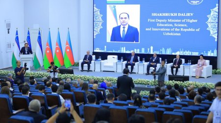 Azərbaycanla Özbəkistan arasında Birinci Rektorlar Forumu KEÇİRİLİB – FOTO