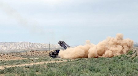 Azərbaycan Ordusunda “Həyəcan” siqnalı: "Smerç” YARS-dan atışlar icra olundu – VİDEO