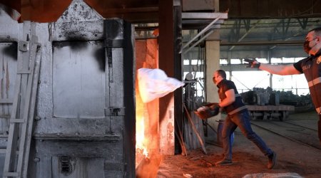 4 tondan artıq narkotik MƏHV EDİLDİ - FOTO/VİDEO