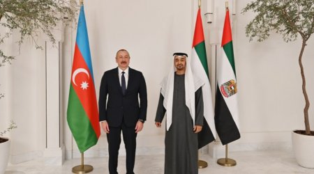 İlham Əliyev ilə BƏƏ Prezidenti arasında telefon danışığı olub