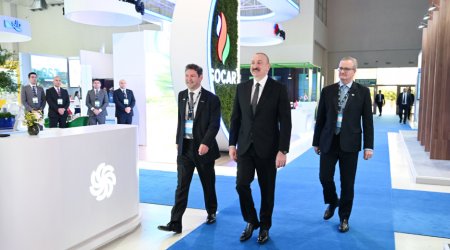 İlham Əliyev “Baku Energy Forum”unun açılış mərasimində iştirak edir - FOTO/VİDEO