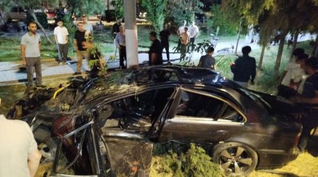Mingəçevirdə qəza baş verib, xəsarət alanlar var - FOTO