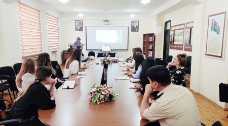 Polşa nümayəndə heyəti Hərbi İnstitutda - FOTO