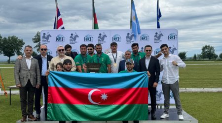 Çövkən üzrə millimiz ilk dəfə Avropa çempionu oldu - FOTO/VİDEO