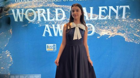 Azərbaycanın yeniyetmə fortepianoçusu Londonda beynəlxalq müsabiqənin qalibi oldu - FOTO