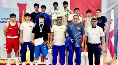 Boksçularımız Gürcüstanda 3 qızıl medal QAZANDILAR