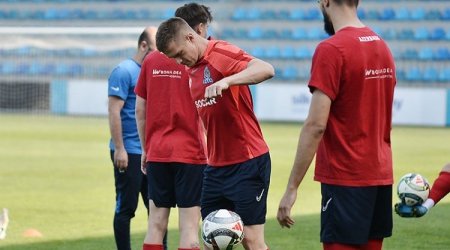 Millimiz Macarıstanla oyun öncəsi son məşqə çıxdı - FOTO