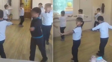 Şagirdlərin ağzını “skoç”layan müəllimə XƏBƏRDARLIQ EDİLDİ