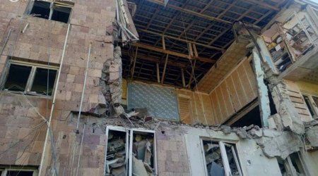 Göyçə mahalında GÜCLÜ PARTLAYIŞ: Ölənlər var – FOTO