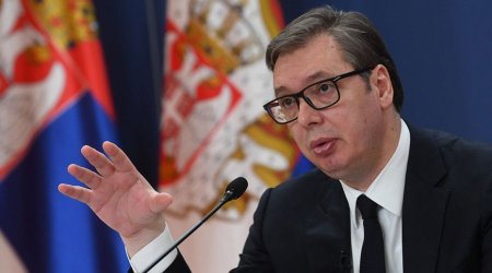 Vuçiç: “Azərbaycanın nümunəsi əsasında Ukraynaya yardım etmək istəyirik” - VİDEO