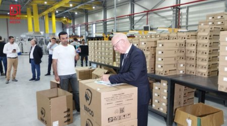 Ağdam Sənaye Parkında son 7 ayda 85 milyon manatlıq məhsul istehsal olunub