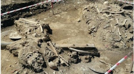 Ağdamda qazıntı işləri zamanı sümüklər AŞKARLANDI